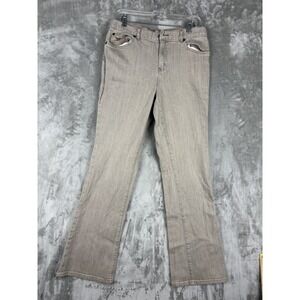 American Living Women's Tan Bootcut Jeans Size 10 Classic Fit Denim